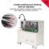 Automatic electric wire peeling twist and tin dipping machine Sheathed cable strip and strands twist soldering machine