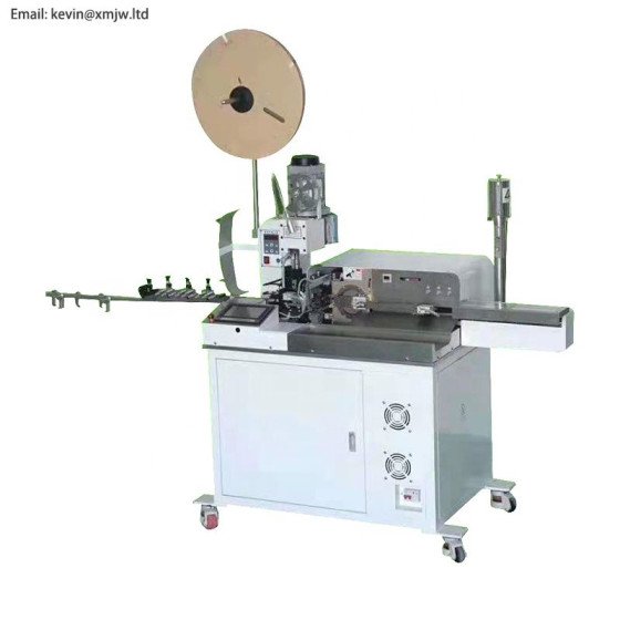 Fully Automatic Wire Cutting Stripping & Tinning Machine (5 Wires) - X-CM203B