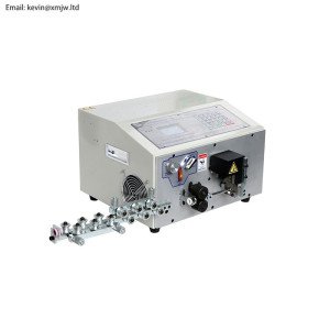 Automatic Cable Wire Cutting Stripping & Bending Machine - X-CS401