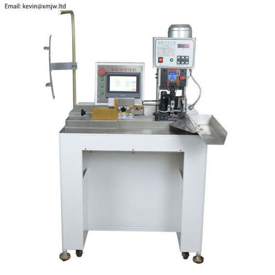 Automatic Ribbon Cable Crimping Machine Flat Multi-Wire - X-CM105A