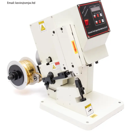 Super Mute Copper Band Wire Splicing Machine - X-CM108-2T Copperband Crimper