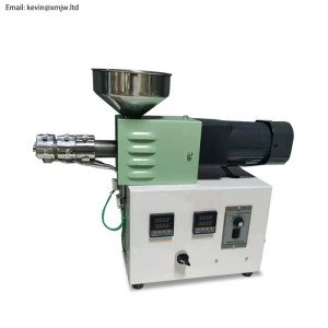 SJ15 single screw extruder desktop for laboratory extruding machine extrusora bequeno