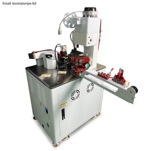 Double-headed automatic terminal crimping machine electronic wire silicone wire cutting stripping and terminal machine  single