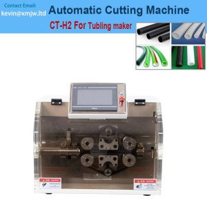 Motor Tube Cutting Machine Od 5 - 30 mm Pipe Cut with Side Slit Machine (hole punch)