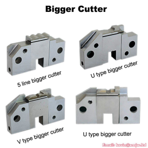 OTP Applicator Mold Cutter Blade Die Holder Base Cutter Seat Spacer Die U-type V-type 5 Lines for Terminal Crimping Spare Parts