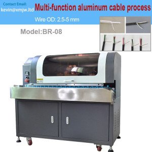 Car Audio Wire Medical Cable Harness Stripping Machine Aluminum Foil Peel Machine