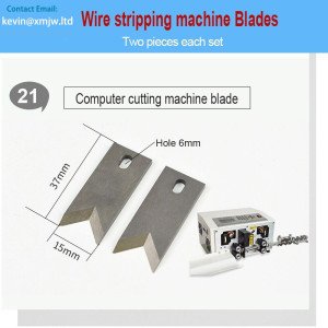 37*15*3mm Computer Wire Cut and Strip Machine Blades