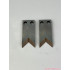 Tungsten Wire Strip Machine Cut Blades - 38163mm High Speed Steel