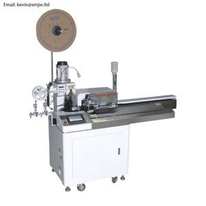 fully automatic single head single crimping machine waterproof plug single-head dip tinning machine