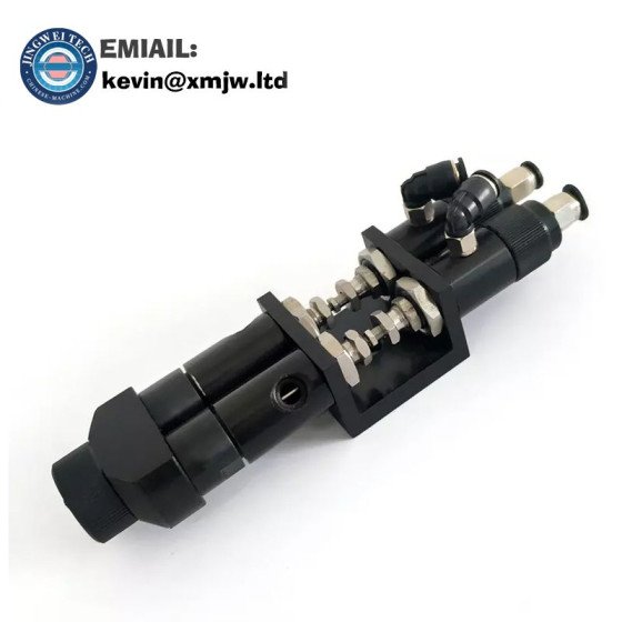 Small Flow AB Glue Dispenser Valve - Double Cylinder High Pressure
