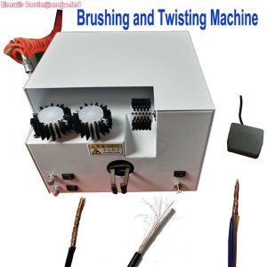 CX01 Pneumatic Multi-Functional Wire or Cable Brushing and Twisting Machine Multi cores Cable Separate divorce Twisted Machine