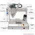 AB Glue 3 Axis Robot Two Component Cartridges Glue Dispensing Machine With Cooling Function