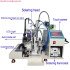 HS-T112 Automatic Pneumatic USB Cable Connector Stripping and Soldering Machine PCB Board Desktop Tinning Welding Machine