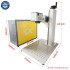 Raycus 20W 30W 50W 70W 100W Fiber Laser Metal Marking Machine Galvo Scanner Align Optical Rotary Axis Nameplate Ring Engraver