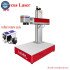 RAYCUS Fiber Laser Marking Machine 50W 30W 20W Stainless Steel Gold Silver Glass PCB Laser Engraver Engraving with Rotary Axis