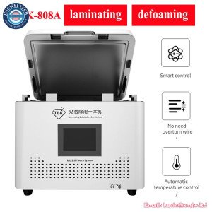 Vacuum OCA Laminator Laminating Debubble Machine TBK 808A For iPad 13Inch Mobile Phone Screen Tablet Flat Front Glass LCD Repair