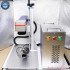 Split Fiber Laser 20W 30W 50W 70W Raycus MAX Metal Marking Machine Laser Engraving with Rotary Axis for Metal Plastic Engraver