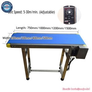 Automatic Industrial Food Grade Conveyor Belt - Steel Adjustable