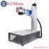 Fiber Laser Marking Machine with Rotary JPT  MOPA M7 or Raycus or MAX 20W 30W 50W or 60W 70W 100W Metal Engraving Machine