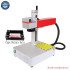 Mini 20W MAX Portable Laser Marking Engraver High Accuracy Metal Gold Steel Cups Rings Engraving Machine EZCAD