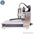 1500W Spindle CNC Router 3040 4 Axis Wood Engraving Metal Milling PCB Carving Cutting Machine Mini Lathe with 4th Rotary Axis