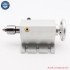 CNC Tailstock MT2 Live Center Height 65MM Movable Mohs Telescopic Stroke 45MM for 4 Axis MT2 Rotary Axis Router Engraver