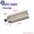 CNC Spindle 5.5KW ER25 Water Cooling Spindle Motor 125mm 5500W for CNC Router Milling Metal Engraving Machine Woodworking