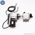 Rotary 4th Axis Tailstock CNC Router Three-Dimensional Sculpture Take Fix with 3 Jaw 50mm Chuck Center Height 51mm Stepper Motor
