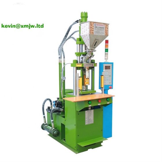 Small Custom Plastic USB Patch Cord DC Connector Making Machine - Vertical